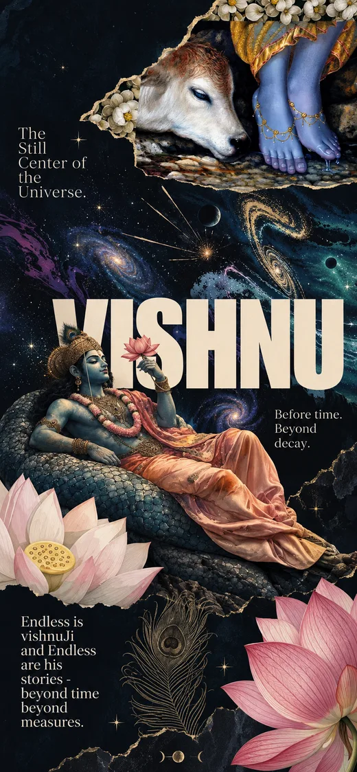 Vishnu Cosmos, vintage phone wallpaper