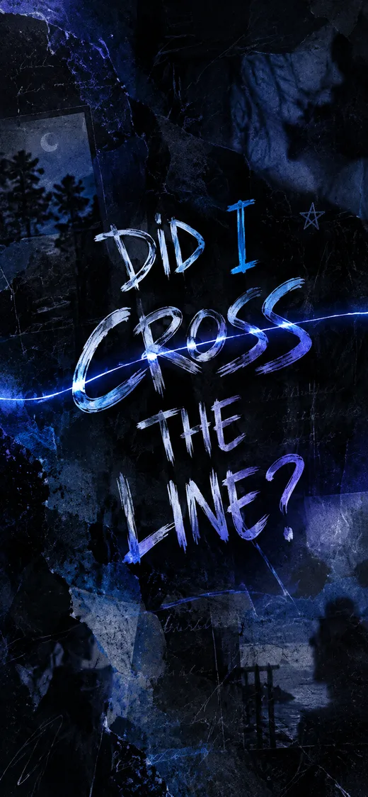 Did I Cross the Line?, dark phone wallpaper