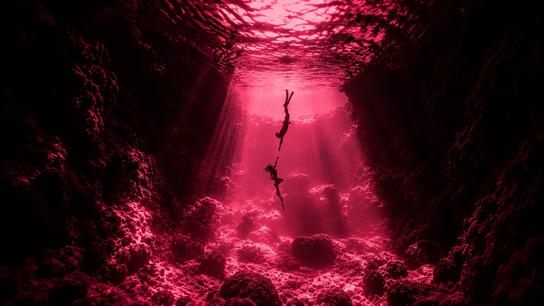 Into the Pink Deep