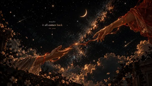 Maybe It All Comes Back, dark desktop wallpaper