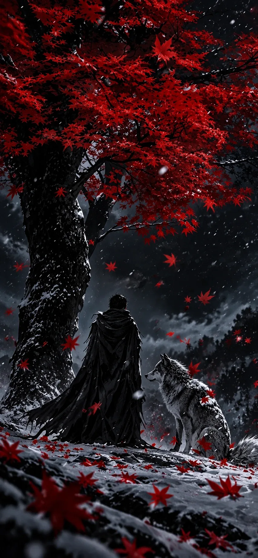 Red Maple Wolf