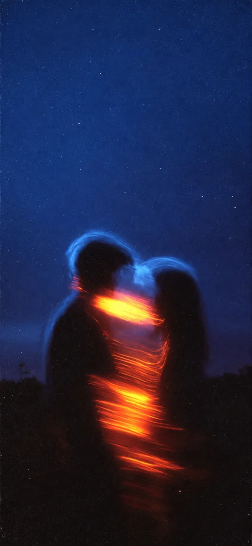 Sparks Between Us, abstract phone wallpaper