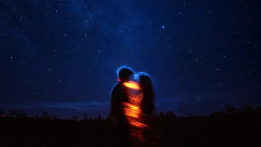 Sparks Between Us, abstract desktop wallpaper