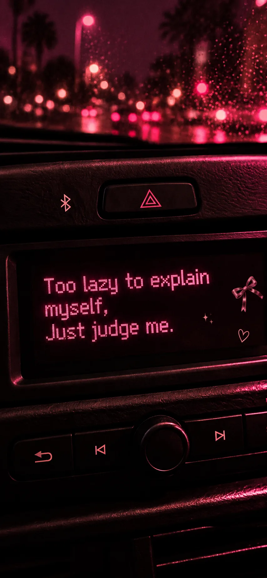 Too Lazy, in Pink