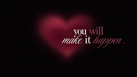 Make It Happen After Dark, motivational desktop wallpaper